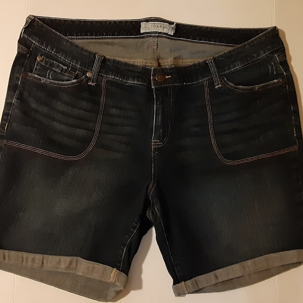 Torrid jean shorts